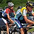 Andy Schleck w�hrend der achten Etappe der Tour de France 2009